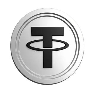 Ilustracija stablecoina Tether USDT za začetniški vodnik po trgovanju
