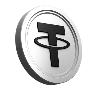 Prikaz kovanca Tether USDT v razdelku z informacijami o platformi